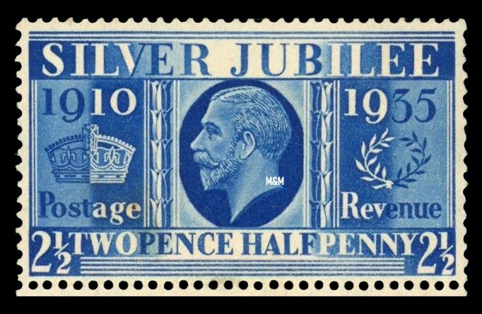 GB KING GEORGE V, 1935, 2½d PRUSSIAN BLUE, SG456a, MNH GB KING GEORGE V, 1935, 2½d PRUSSIAN BLUE, SG456a, MNH