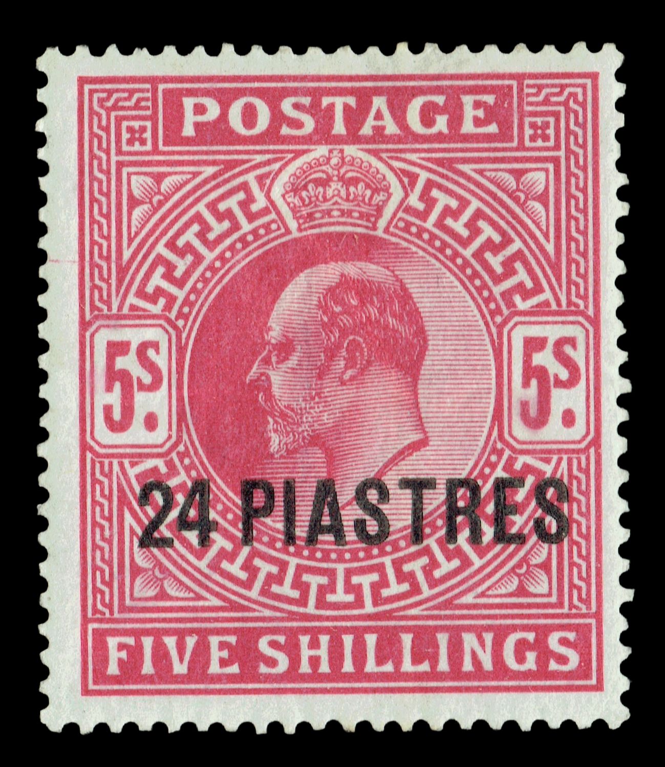 GB KING EDWARD VII, 1902,  24 PIASTRES, SG 12, MH
