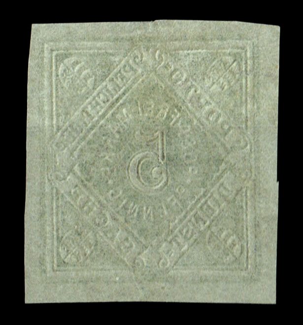 1871-1918 WÜRTTEMBERG, 5pf GREEN, Mi.D4, SG M3, FU