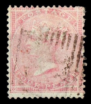 GB QUEEN VICTORIA 1857, 4d PALE CARMINE, Sg.62-Sg.66, USED GB QUEEN VICTORIA 1857, 4d PALE CARMINE, Sg.62-Sg.66, USED