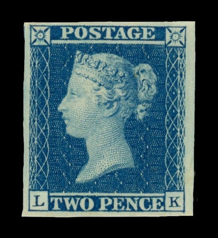 GB QUEEN VICTORIA 1840, 2d DEEP FULL BLUE, SG15, Pl.3, Original Gum, MNH
