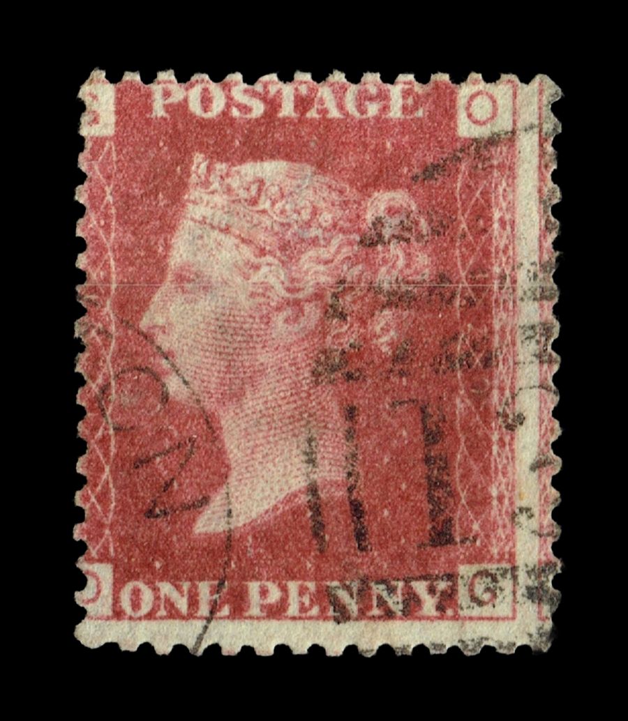 GB Queen Victoria 1855/64, 1d Red-Brown SG 43/44, Plate 120, OG-GO, Used GB Queen Victoria 1855/64, 1d Red-Brown SG 43/44, Plate 120, OG-GO, Used