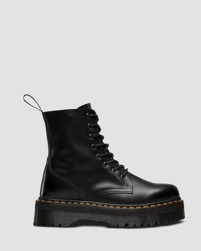 DrMartens Jadon Platform Nero Stivaletto Zip Suola Para Alta Art. 15265001