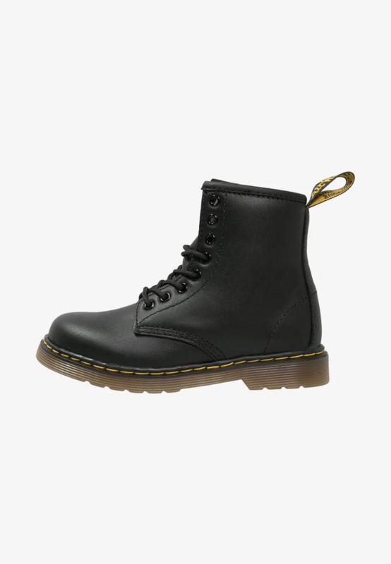 Anfibio Dr. Martens 1460 SOFTY Bambini con zip laterale Nero Art. 15382001