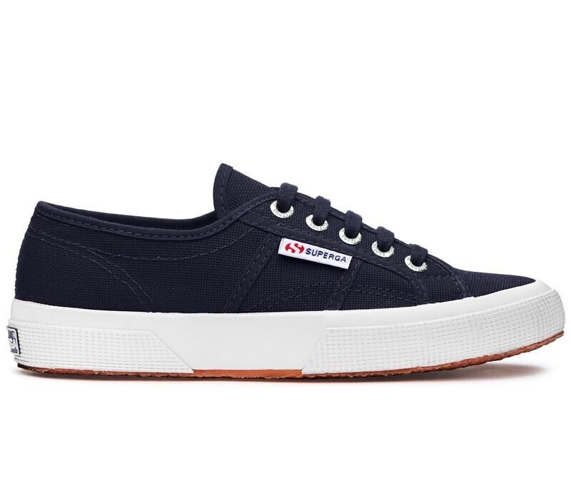 Superga 2750 Tela Navy White Bianco Art. S000010 F43 Superga 2750 Tela Navy White Bianco Art. S000010 F43