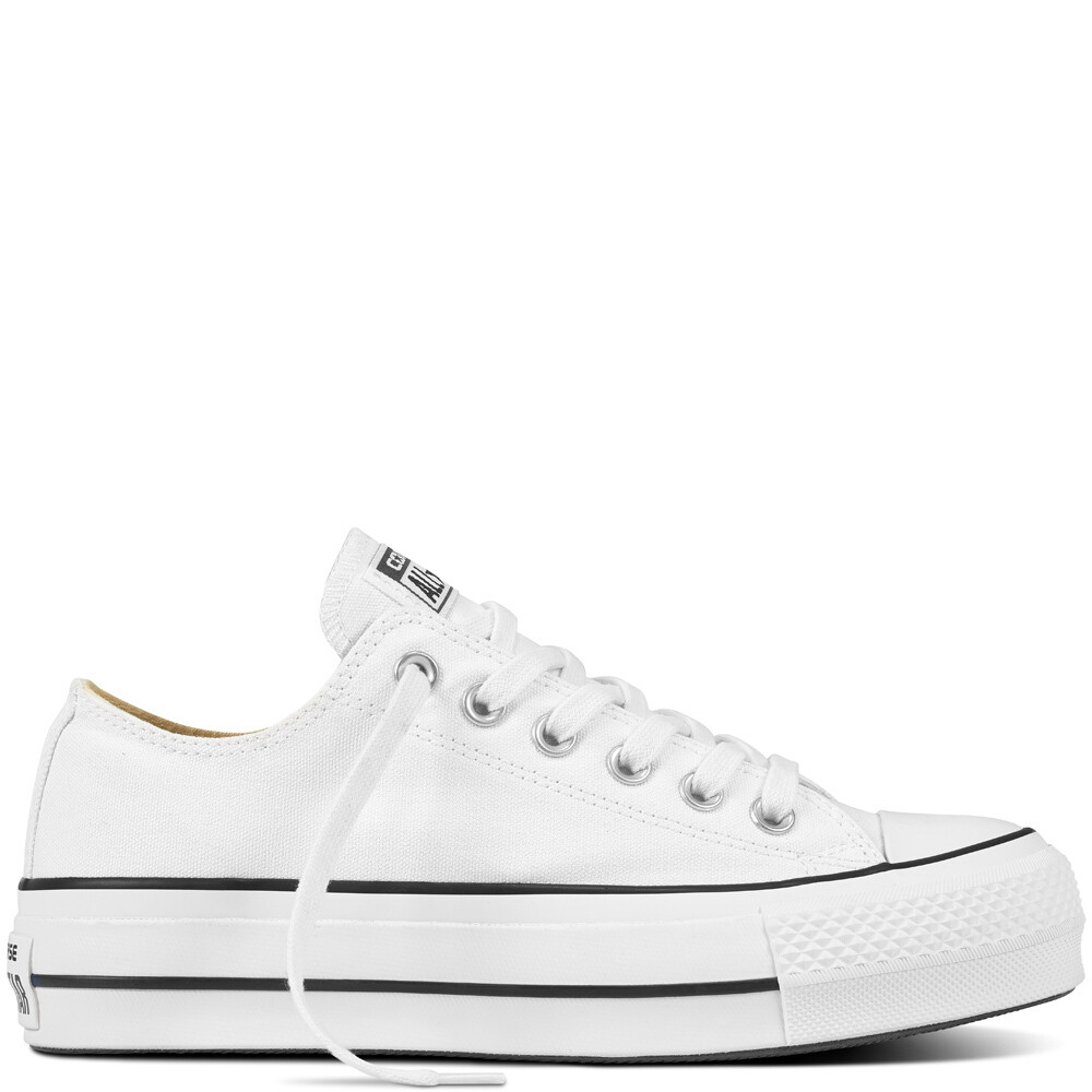 Converse Platform Basse bianche Tela All Star Bianco Art. 560251C