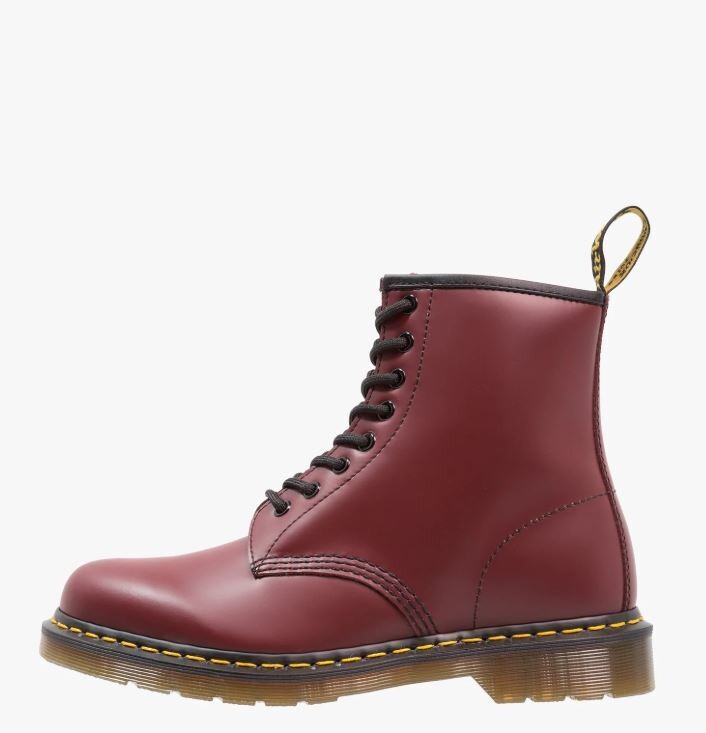 Dr. Martens 1460 Stivaletto Alto Bordeaux Cherry Red Donna / Uomo Art. 11822600