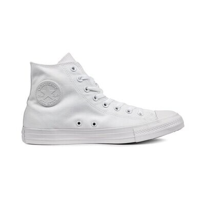 Converse All Star Tela Canvas Total White Unisex Monochrome Art. 1U646