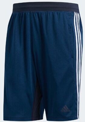 Pantaloncino Adidas Blu da allenamento in jersey art. DU1600