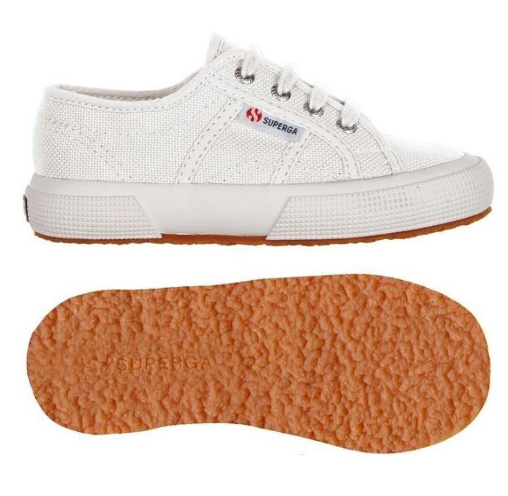 Superga 2750 J Cot Classic Lacci Bianco Art. S0003C0 901 Superga 2750 J Cot Classic Lacci Bianco Art. S0003C0 901