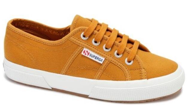 Superga 2750 tela Curcuma art. S000010 749 Superga 2750 tela Curcuma art. S000010 749