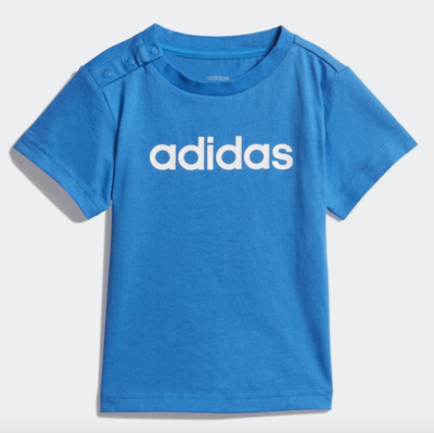 T-Shirt Adidas Blu T-Shirt Linear Art. DV1272