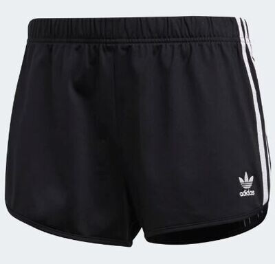 Pantaloncino Adidas 3 Stripes nero shorts donna art. DV2555