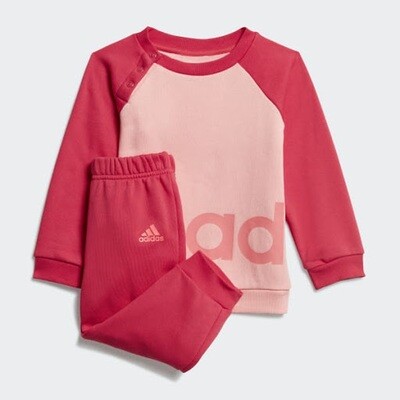 Tuta Bambina Rosa Linear Adidas Fleece Jogger art. GD6173