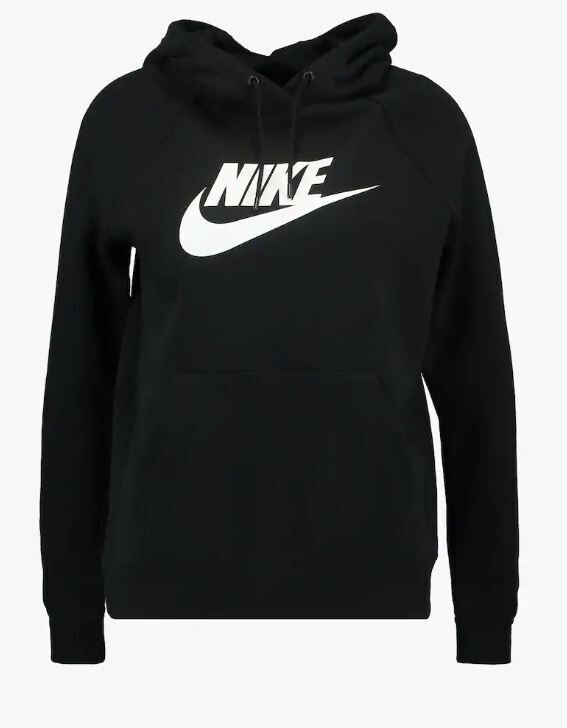 Felpa Nike nero con cappuccio Essential Hoodie art.BV4126 010