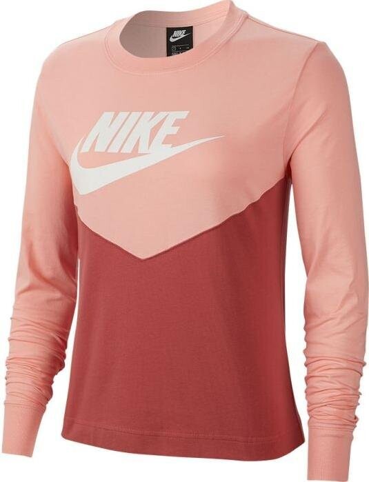 Maglia sportiva Nike manica lunga rosa cipria donna art. BV5007 897