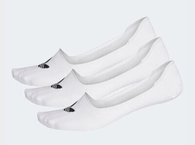 Calzini Adidas Fantasmini Low Cut bianco no show tre paia art. CV5941