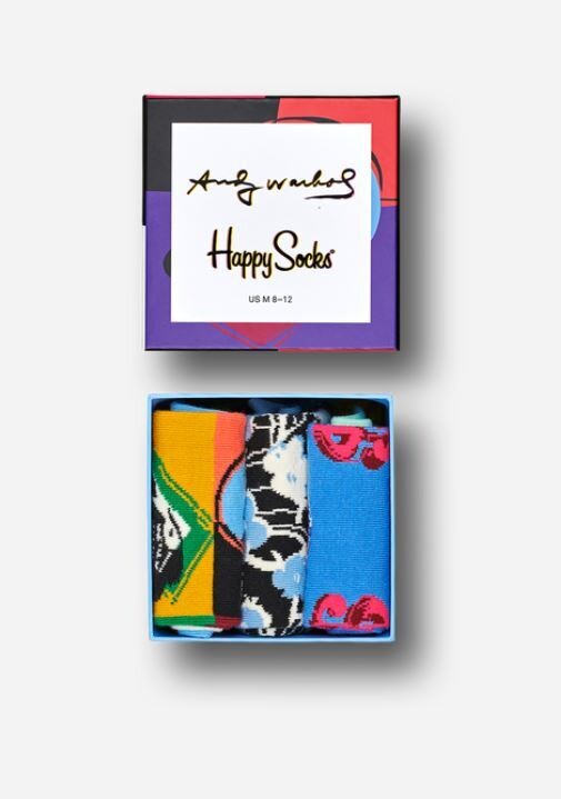 Scatola Happy Socks Andy Warhol gift box art.8749A006P 9000