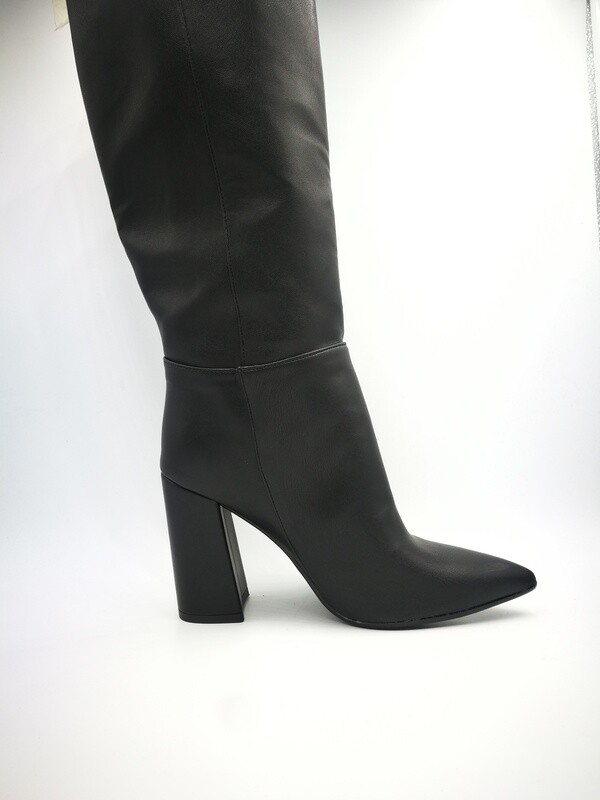 Stivale a punta Colbaffo nero vera pelle donna art. 321P Stivale a punta Colbaffo nero vera pelle donna art. 321P