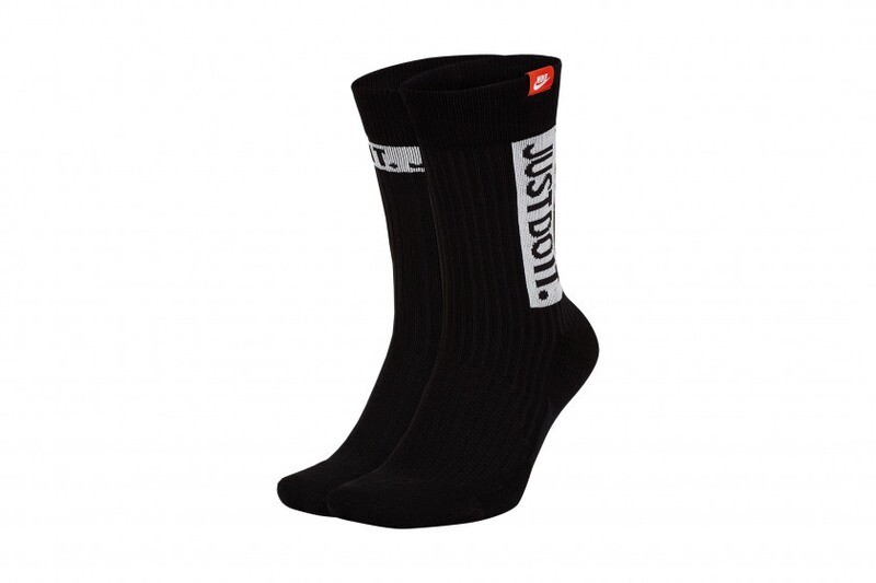 Calze Nike nero Sneaker sox Crew 2 paia Just Do It art. SK0127 010