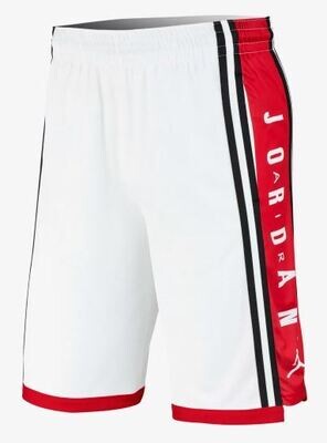 Pantaloncini Jordan HBR bianco rosso basket Shorts uomo art. BQ8392 100