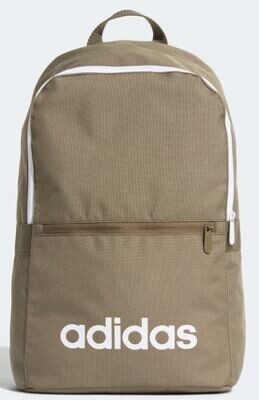 Zaino Adidas verde scritta bianca Linear Classic Daily art. ED0291 Zaino Adidas verde scritta bianca Linear Classic Daily art. ED0291