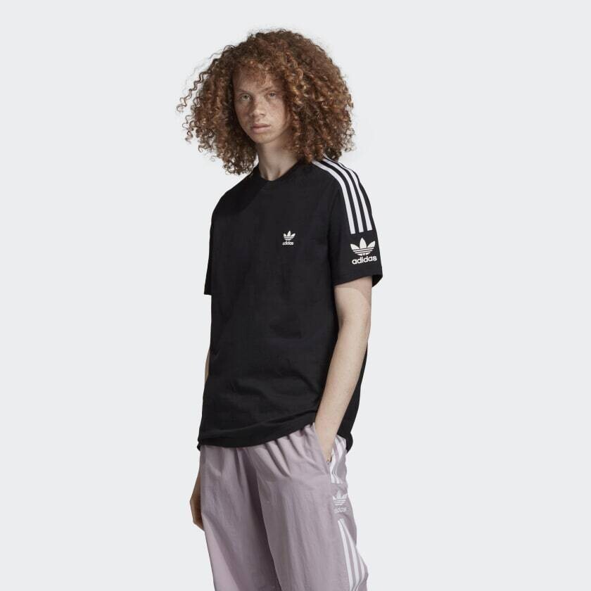 Maglietta Adidas 3 Stripes NERA/ BIANCA Art. ED6116