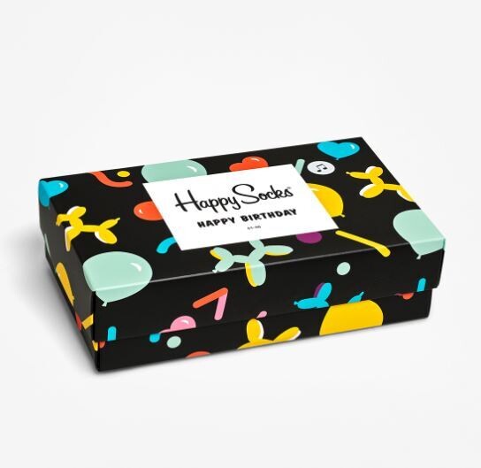 Scatola Happy Socks Playing Birthday gift box with sound art.87419PP03 7300