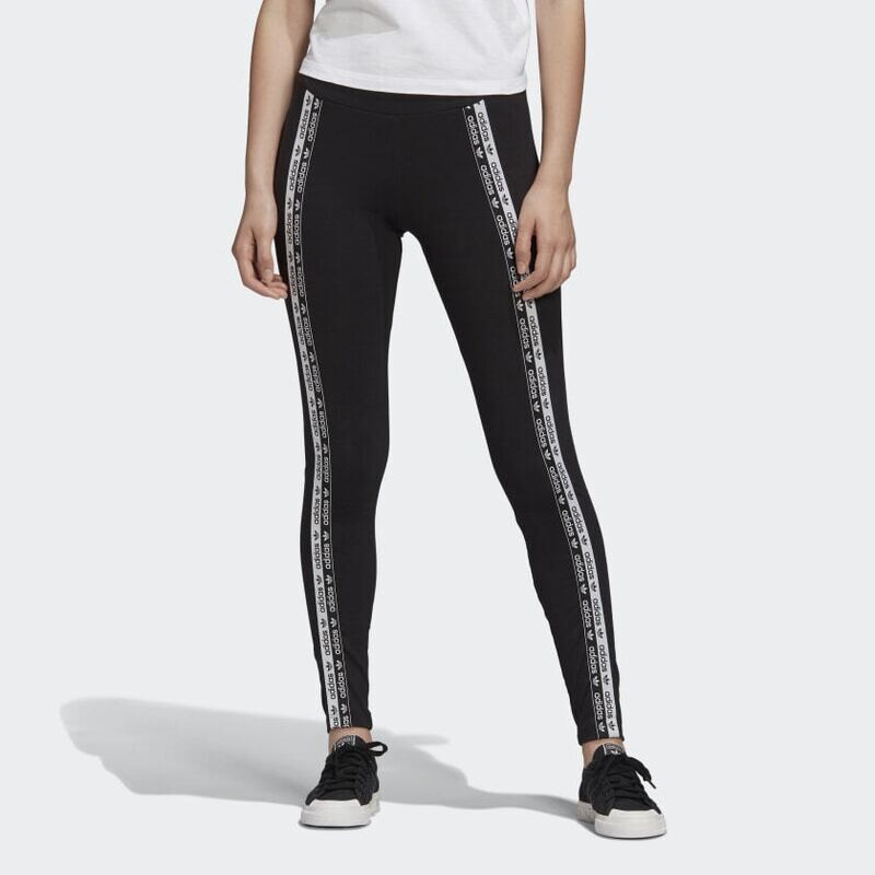 Leggings Donna Nero Nastri Con Loghi Adidas Tight R.Y.V  art. FM2499