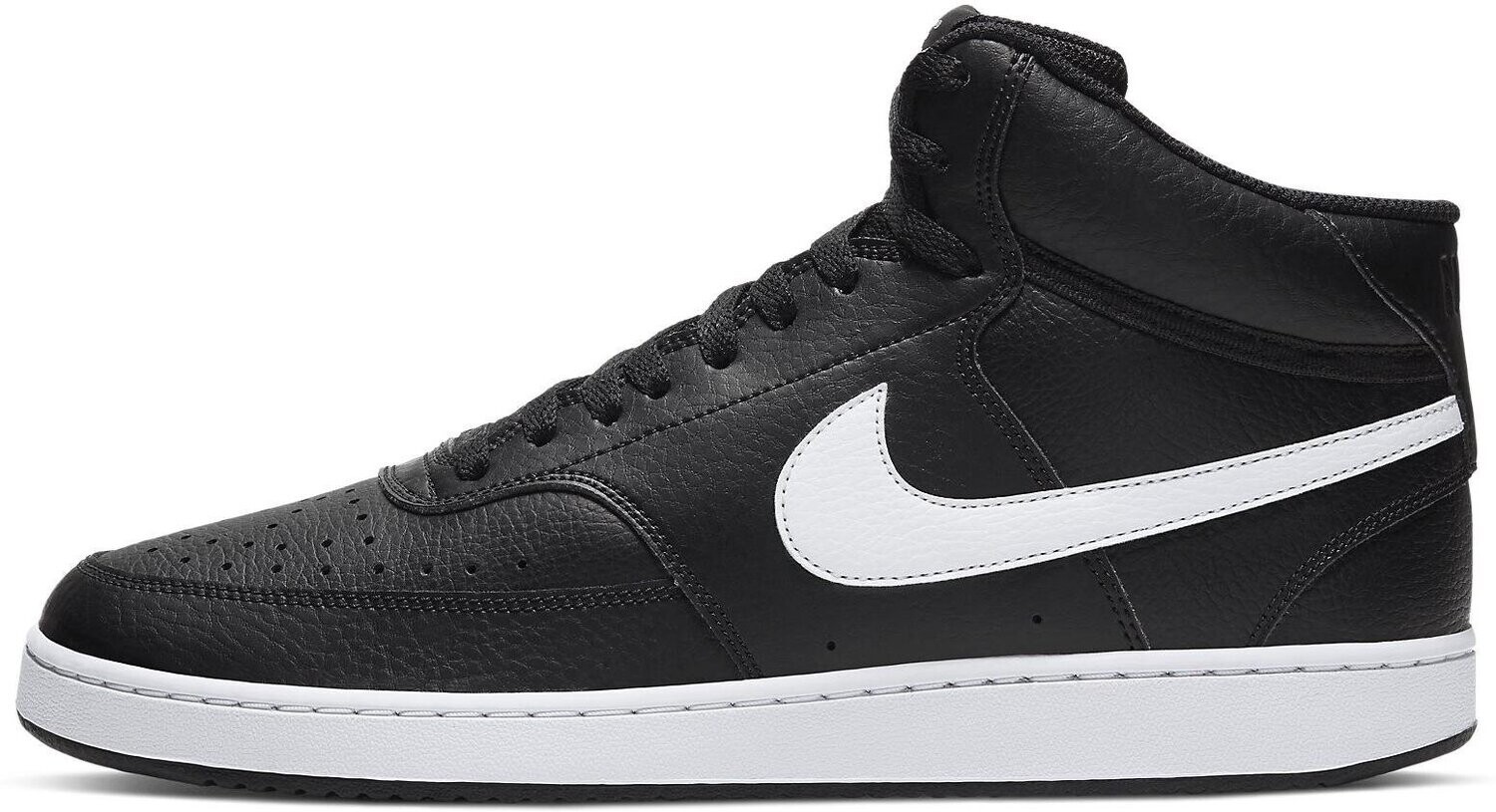 Nike court vision mid bianco nero art.CD5466 001
