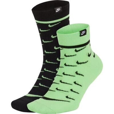 Nike Calze Sportswear Snkr Sox Verde art. CK5607 902 Nike Calze Sportswear Snkr Sox Verde art. CK5607 902