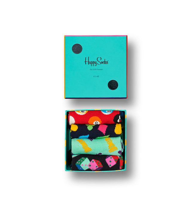 Scatola Happy Socks Game Night gift box art.87419PP16 6300
