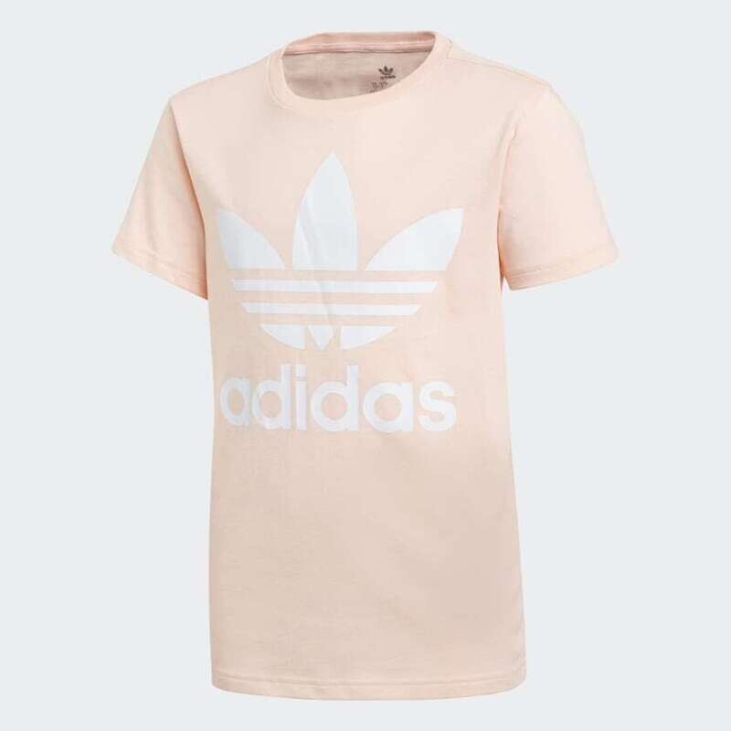 T-shirt Rosa e Bianca Bambina Adidas Original Trefoil art. GD2681