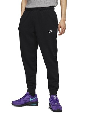 Pantalone Nike Nero Uomo Cotone Club Jersey Joggers Cotone art. BV2762 010