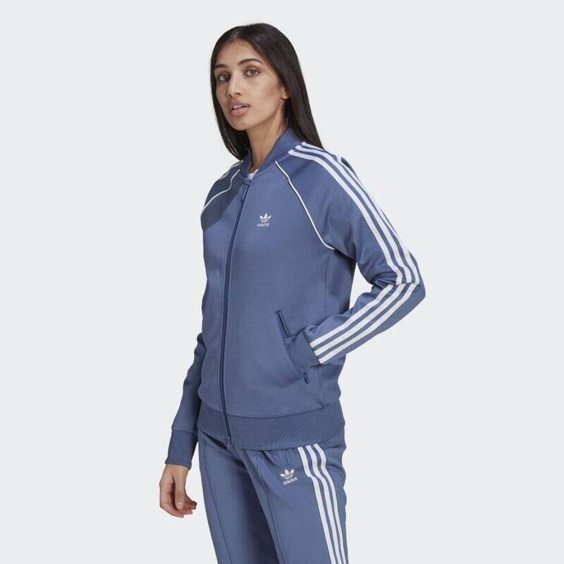 Giacca Track Donna Blu Adidas Originals Primeblue SST art. GN2939