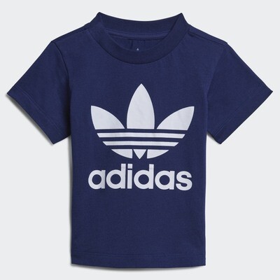 T-shirt Adidas Bambini Blu Trefoil Art. H35522
