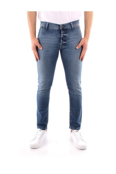 Jeans Uomo Roy Roger's Elias Cut In Denim Slim Fit art. P21RRU006D3171194