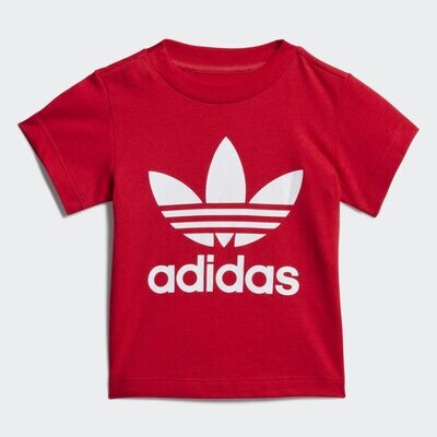 T-Shirt Bambino Rossa Adidas Originals Trefoil Oversize art. GD2635