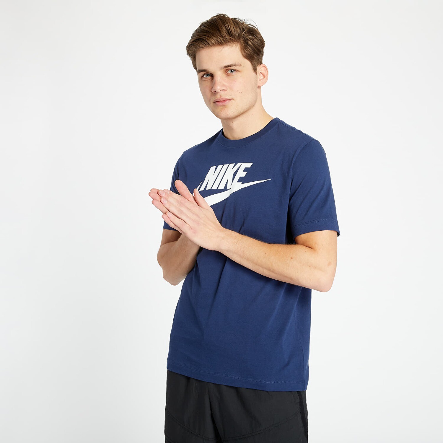 Nike t shirt uomo blu on sale