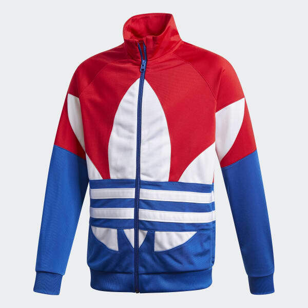 Giacca Tuta Bambino Blu/Rosso Adidas Originals art. GD2706