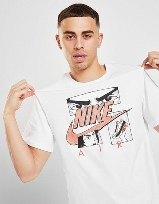 T-shirt Bianco Nike Manga print Nike X @vangoathe White art. DB6151 100