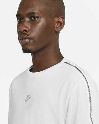 Tshirt Nike Bianco Repeat Pack Grigio Maniche corte art. CZ7825 101