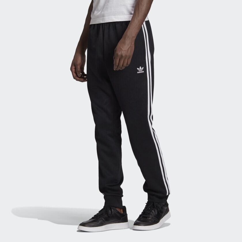 Pantalone Track Nero e Bianco Adidas Originals Adicolor Classics Primeblue SST art. GF0210