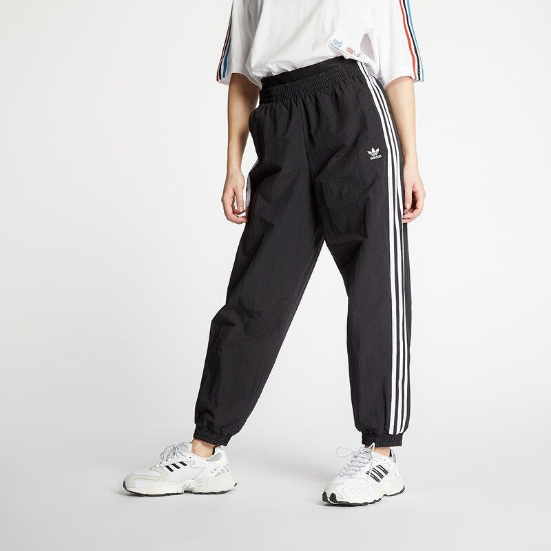 Pantalone Vita Alta Adidas Nero donna Double Waistband Fashion art. GN2868