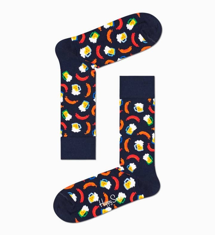 HAPPY SOCKS BEER AND SAUSAGE SOCK