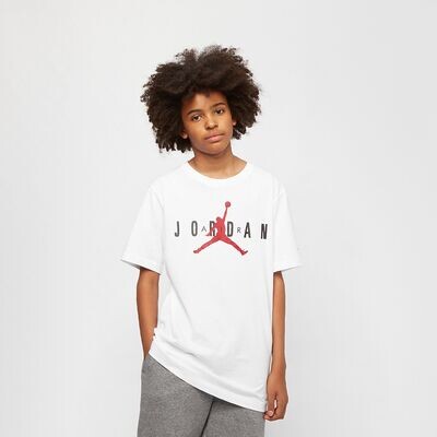 T- shirt Ragazzi Jordan Brand Tee 5 Bianca con Logo Air Jordan Art. 955175 001