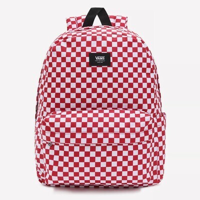 Zaino Vans a Scacchi Rosso Bianco Old Skool Check art. VN0A316R9761