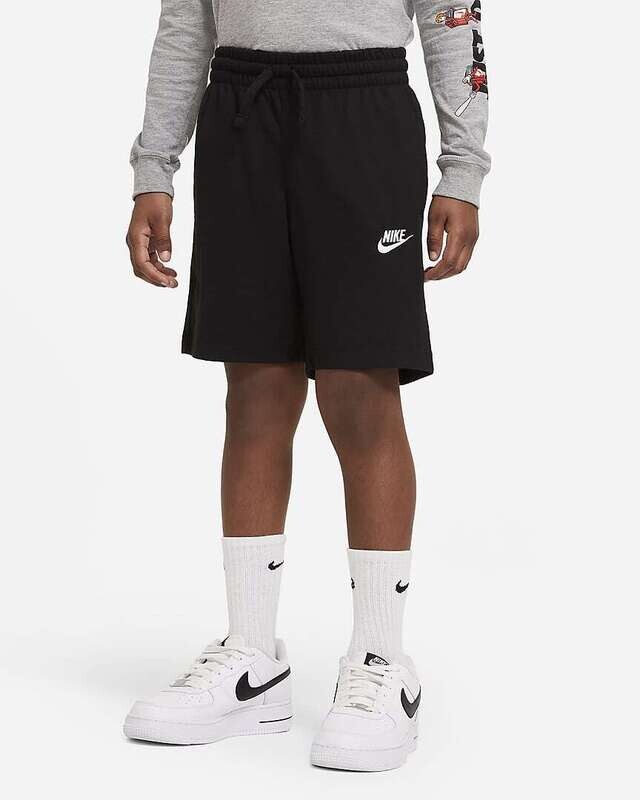 Shorts Nike in jersey Nero Ragazzo Sportswear Art. DA0806 010