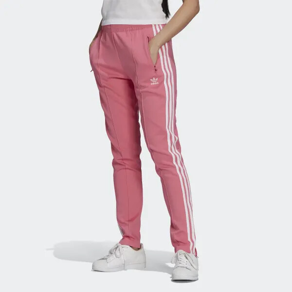 Pantalone Adidas Rosa Track Donna Rose Tone Adidas Originals Primeblue SST art. H34581