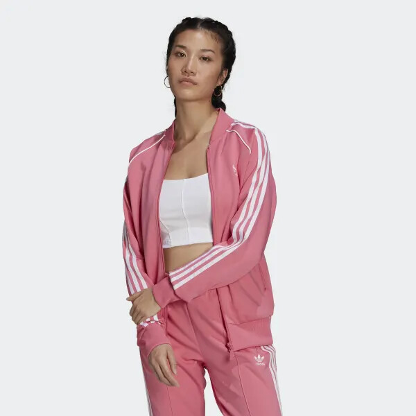 Giacca Adidas Rosa tone Track Donna Rose Tone Adidas Originals Primeblue SST art. H34591
